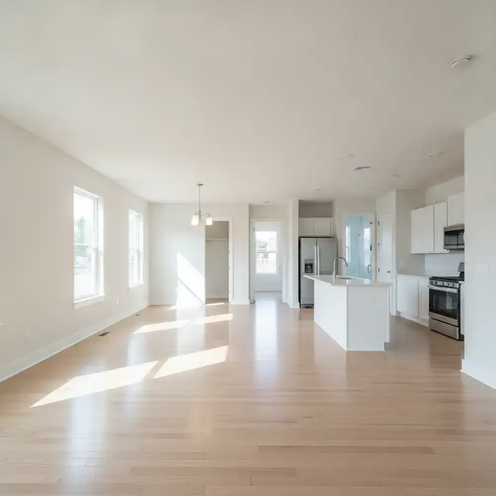 Empty pristine house ready for new tenants